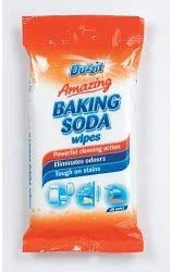 Duzzit 6 Packs of Amazing Baking Soda Wipes Pack 120 Sheets Total