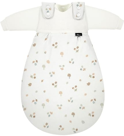 Alvi Baby-Mäxchen Original (3-teilig) | Außensack + 2 Innensäcke | mitwachsender, atmungsaktiver Babyschlafsack | birnenförmig für Strampelfreiheit | 100% Baumwolle | für Sommer & Winter