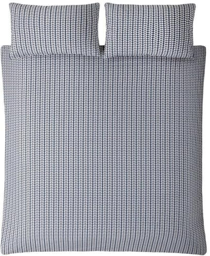 Orla Kiely Bettbezug für Super-King-Size-Betten, 260 x 220 cm, Walblau