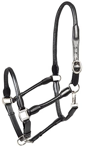 PFIFF 102923 Halfter Redonda, Lederhalfter Softleder, Rundgenäht, Schwarz Full