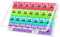 DANYING XL Monatliche Pillendose 1 Mal am Tag mit staubdichtem Etui, extra große Pillendose für 4 Wochen einmal täglich, 28 Tage Pillendose 1 pro Tag