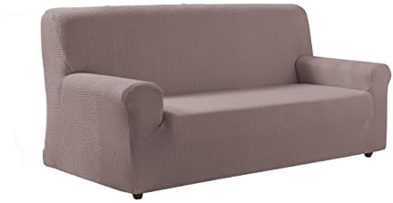 Zebra Textil - Z51 -Bielastische Sofa-Husse, Größe 2 Sitzer (Von 140 bis 170 cm), Farbe Pinke