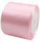 23m Satinband Geschenkband Rosa 75mm Breit,Trauer Band Rosa Schleifenband Satin Dekoband Geschenkverpackung Deko Band Stoffband für Halloween Weihnachten Hochzeit Taufe Geburtstag DIY-Handwerk