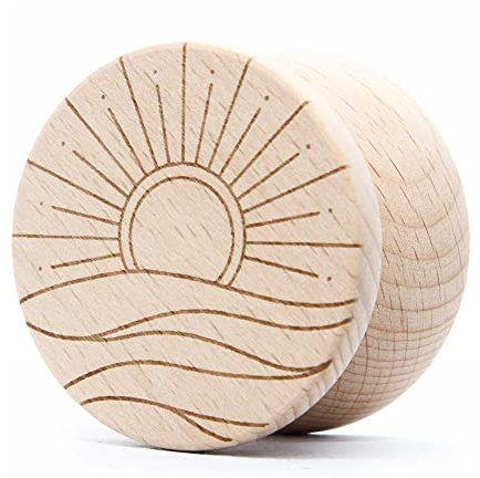YoYo Factory Boho Jo jo – Nachhaltiges Holz JoJo für Anfänger – Umweltfreundliches Fidget Toy aus Europa für Kinder ab 6 Jahren
