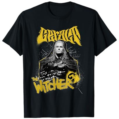 The Witcher Geralt Coin Toss Souvenir pour fan T-Shirt