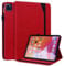 CXTCASE Coque Tablette iPad Pro 11 Pouces (Modell 2022/2021/2020/2018)/iPad Air 4/iPad Air 5, Smart Cover Étui Housse de Protection avec Support pour iPad Air 4/iPad Air 5, Rouge