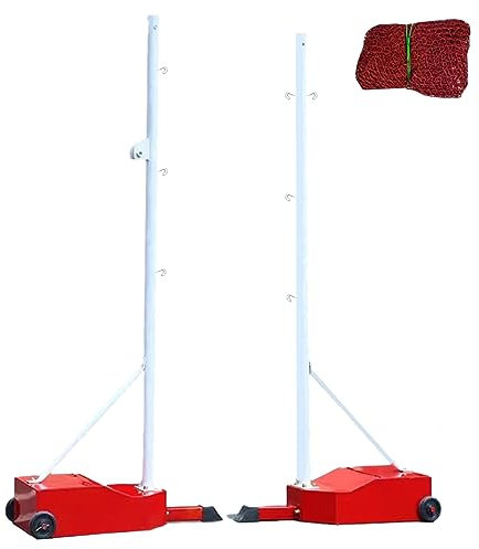Badminton Netz mit Ständer 5ft Badminton Stand mit Netz, Schwerleichter Innenräume Im Freien Im Freien für Die Sporttraining für Park Im Hinterhof Rasenplayground School, Füllbare Basis
