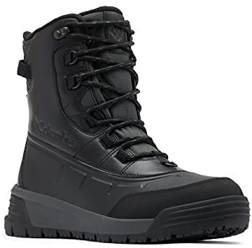 Columbia Bugaboot Celsius, Stivali da neve Uomo, Black/Shark 2024 , 43 EU