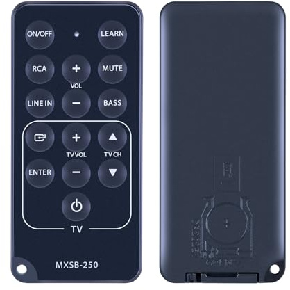 GOUYESHO Neue Ersatzfernbedienung für den digitalen Soundbar-TV-Lautsprecher Maxell MXSB-250