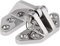 GEBBEM Scharniere, 316 Edelstahl, massiver Guss, Scharnier for Lukentür, Fenster, Schließfach, mit abnehmbarem Stift, 6,9 x 6,5 x 3,9 cm