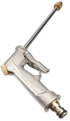 SUPVOX Boquilla De Riego Jardín De Riego Pulverizador Manual Boquilla De Manguera Alta Presión Mango Único Fácil Usar Flexible Ajustable Profesional