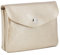 Porte-Monnaie et Cartes en Similicuir Souple Brillant - Portefeuille Pochette Irisé à Magnétique - Taille Petite - Pratique Léger (Or)