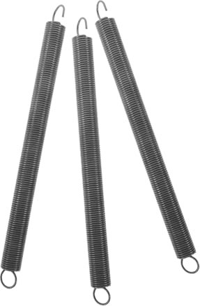 jojofuny 3 Pcs Attic Ladder Spring Kit Heavy Duty Metal Replacement Springs for Pull Down Loft Stairs Compatible Century Comparable Brands 280x20mm Easy to Install