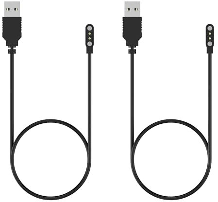 ZOSKVEE Cavo di Ricarica Rapida USB, Cavo di Chiamata per Smartwatch Bluetooth, Compatibile con il Smartwatch P95/P66/P96