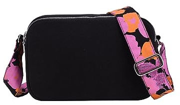 Ecoright Crossbody Bag Damen, Canvas Damen Handtasche Klein Und Umhängetasche Damen Mit Cotton Verstellbarem Riemen