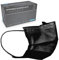 ARNOMED® Medizinische Mundschutzmaske Schwarz [100 STÜCK] - CE Zertifizierte Op Maske - Medical Face Mask - Schutzmaske Mund & Nase - Einwegmasken - Chirugischer Mundschutz - Klinische Gesichtsmaske