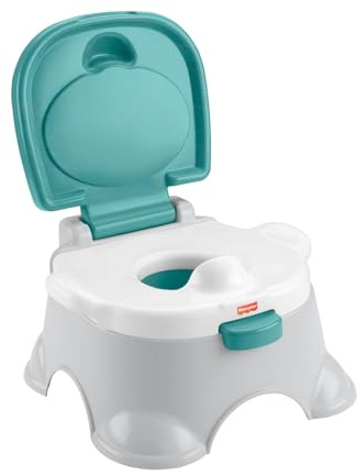 Fisher-Price™ Pot d'apprentissage de la propreté 3 en 1 avec marchepied et Anneau de Toilette Amovible