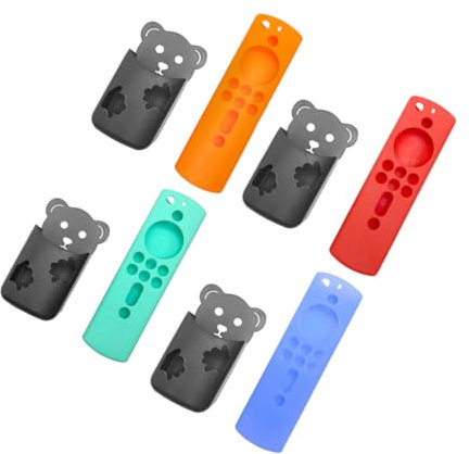 DIYEAH Silicone Remote Controller Case Tv Controller Holder and Container Protective Cover Compatible for Fire Tv Stick Generation