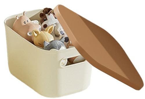 Generisch Aufbewahrungsboxen Mit Deckel, Platzsparende Box Für Die Aufbewahrung, Platzsparender Tragbarer Behälter Für Lebensmittel Schrank Garten Spielzeug Küche Bett Bad