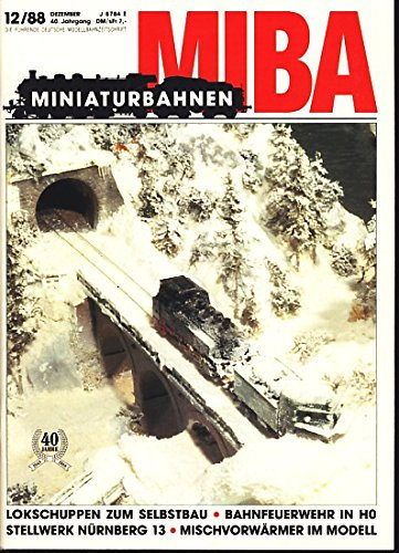 Miba Heft Nr. 12 / 88 - Miniaturbahnen