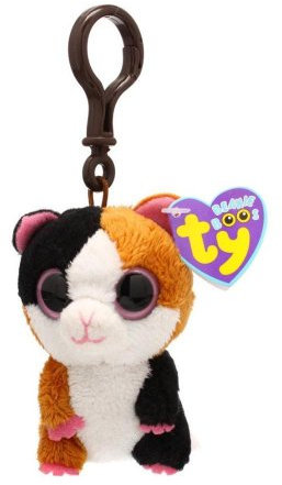 Ty Beanie Boos Nibbles- Meerschweinchen Schlüsselanhänger 8,5 cm