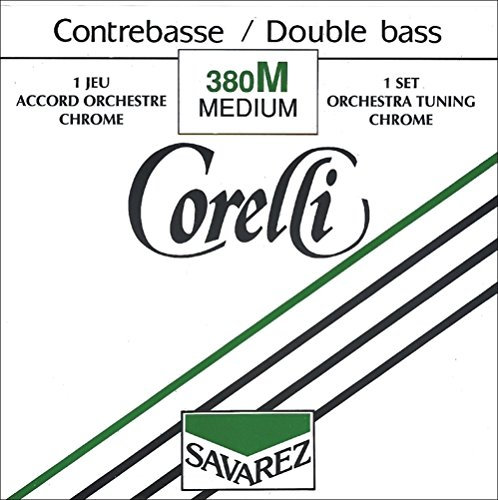 Corelli Kontrabass-Saiten Orchesterstimmung 3/4 Satz Mensur 104cm Mittel 380M