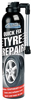 Carpride 300ml Quick Fix Tyre Repair / Weld Spray Can For Car, Van & Motorcycle