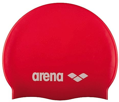 arena Classic Silicone Junior Cuffia Unisex in Silicone, Cuffia Piscina Bambino e Bambina, Cuffia Nuoto con Bordo Rinforzato, Cuffia Morbida e Resistente
