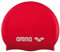 Arena Classic Silicone Junior Bonnet de Natation en Silicone Unisexe, Bonnet de Natation pour Garçons et Filles, Bonnet de Natation avec Bord Renforcé, Bonnet de Natation Doux et Résistant