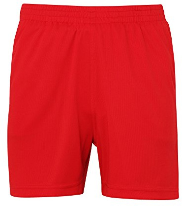 AWDis Just Cool JC80J Kids Cool Shorts - Fire Red - 9-11 Years