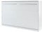 Mirjan24 Schrankbett Concept Pro II Horizontal, Wandklappbett inkl. Lattenrost, Bettschrank, Wandbett, Schrank mit integriertem Klappbett, Funktionsbett (120x200 cm, Weiß)