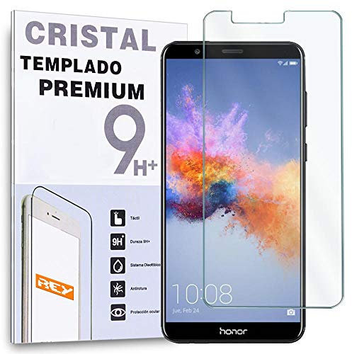REY Verre Trempé pour Huawei Honor 7X, Protecteur d'écran qualité supérieure