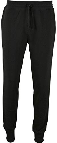 SOLS Herren Jake Jogginghose, Slim-Fit (M) (Schwarz)