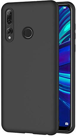 AICEK Cover per Huawei P Smart+ 2019, Cover P Smart+ 2019 Nero Silicone Case Molle di TPU Sottile Custodia per Huawei P Smart Plus 2019 (6.21 Pollici)