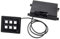Panel de control de membrana con iluminación de fondo, 12 V 24 V, interruptor LED para coche, barco, caravana, camión