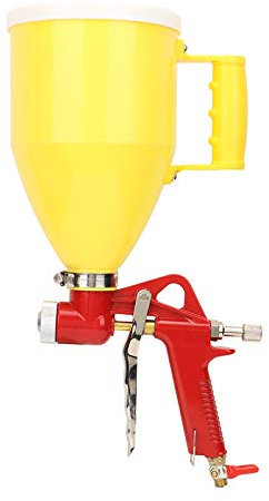 Tramoggia in plastica Pistola a spruzzo pneumatica ad aria compressa Spruzzatore per pittura murale Struttura della parete del soffitto Vernice in pietra Rivestimento a tenuta stagna Strumento per la