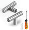 VEHCIL 20 Pack T Bar Round Cabinet Knobs Kitchen Cupboard Handles,Single Hole Brushed Satin Nickel Cabinet Pull Drawer Handles for Kitchen Cupboard Closet Bathroom Dresser Drawer, Stainless Steel