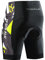 Jarade Radlerhose Herren Gepolstert Kurz Stoßfeste mit 3D Sitzpolster und 3 Taschen Fahrradhose Atmungsaktiv Schnelltrockende Radhose Elastische Radfahrhose MTB Herren Fahrrad Hosen (Grün,XL)