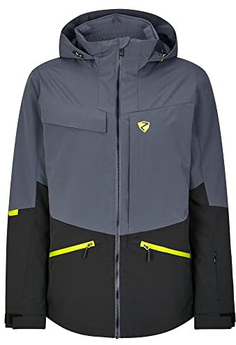 Ziener Herren TARPU Ski-Jacke/Winter-Jacke | warm, wasserdicht, PFC frei, ombre, 58