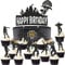 Junge Geburtstagstorte 13 Pcs Videospiel Party Zubehör Dekoration Spielthema Kuchendekorations Plugin Junge Form Kuchendekoration Gaming für Jungen Party Spiel Party Geburtstagsparty