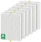 115115 Filter A Replacement for Winix PlasmaWave Air Puri-fier C535 5300 5300-2 6300 6300-2 5000 5000b 9000 C909 AM90, 6 Pc H13 True HEPA Filters