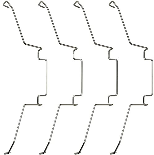 MEETOOT 4pcs CPU Heatsink Fan Buckle PC Mainboard CPU Radiator Fan 12cm Wire Buckle Upper Hook Type Fixing Clip