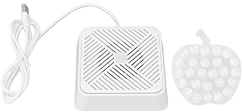 Miokycl Lavavajillas USB mini portátil ultrasónica de electrólisis para fregadero, suministro de cocina del hogar (blanco)
