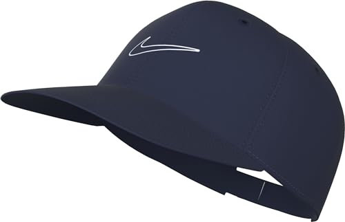 NIKE FB5369-410 U NK Club Cap U CB SWSH L Hat Unisex Adult Mitternacht Marine/Mitternacht Marine Größe M/L