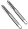 LOT DE 2 TARAUDS À MAIN M 5 M5 x 0.8 | M5x0.80 | ACIER 9Si-cr | FILETAGE MÉTRIQUE (1617)