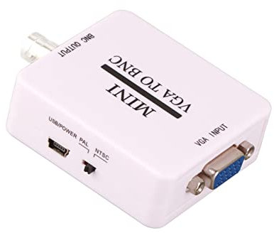 Convertitore da VGa a BNC Convertitore Video USB da VGa a BNC Ad Alta Definizione 1920 X 1080 per Monitor HDTV TV Computer per Monitor TV Computer