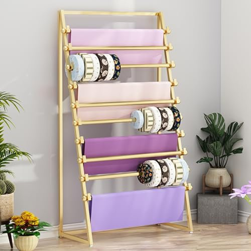 3 6 10 Tier Freistehende Schal Rack, Gold Metall Stehend Seide Hals Krawatte Display Stand Für Kommerzielle Kleidung Einzelhandel Store Blätter Gürtel Anzug Hosen Hängend ( Size : 120x46x160xcm/47.2x1