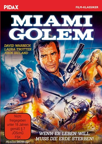Miami Golem / Actionreicher Sci-Fi-Horror mit David Warbeck (Jäger der Apokalypse) (Pidax Film-Klassiker)