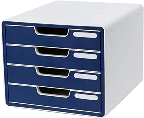 asdchZen Aktenschränke, Vierlagiger Büro- Und Haushaltsaktenspeicher, Thekenschublade, Erweiterungsschrank, Büro-Desktop-Zubehör Mit Leerem Etiketten-Aufbewahrungsschrank (C)