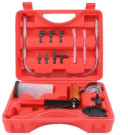 Bomba de vacío Hvac, Bomba de vacío Manual for coche, herramientas de purga de líquido de frenos, Kit de prueba de bomba de pistola de vacío, indicador de vacío de presión ,Aire acondicionado Refriger